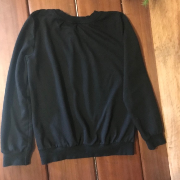 Cat black sweatshirt - Picture 3 of 3